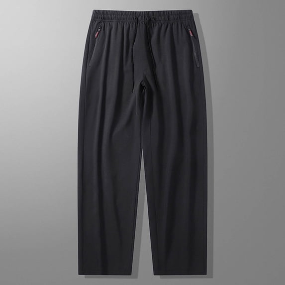 Dolkfu Pants Men Gym Athletic Sweatpants Running Drawstring Quick Dry Men Trousers XXL