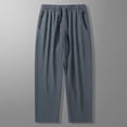 thumbnail image 1 of Dolkfu Pants Men's Gym Athletic Sweatpants Drawstring Running Quick Dry Mens Trousers XL, 1 of 7