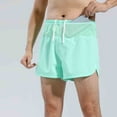 thumbnail image 1 of Dolkfu Summer Shorts Mens Quick Dry Athletic Shorts Running Double-Layer Lined 7 Inch Inseam Shorts Men L, 1 of 9