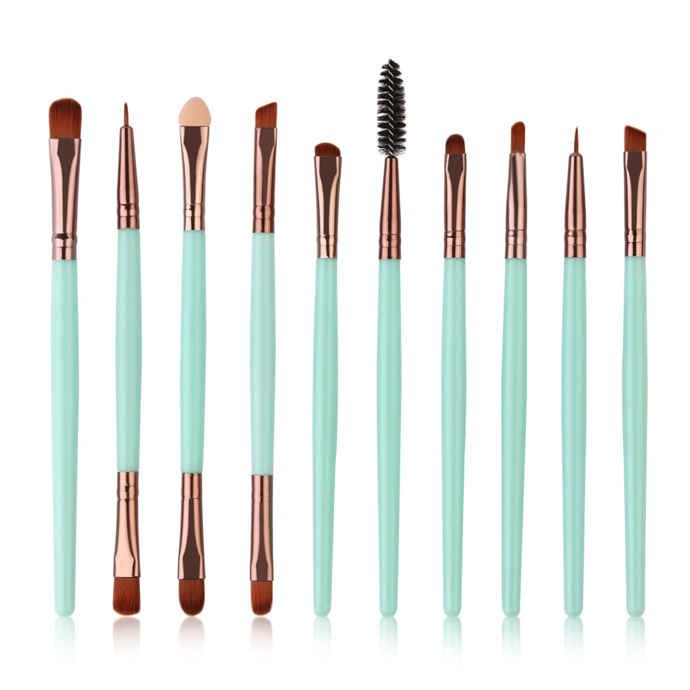 Doll 10 Beauty Brushes Eye Makeup Brushes Hairbrush Mens Travel Brush Glitter Makeup Brush Set Makeup Mat for Vanity Doll 10 Brushes Shower Hair Brush Rose Makeup Beautify Store Vanity Flat Makeup