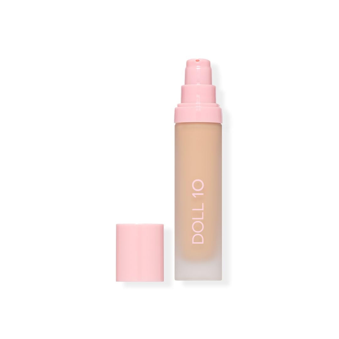 Doll 10 T.C.E. This Covers Everything Super Coverage Serum Makeup 1.1 fl oz | Hydrating Full Coverage Foundation