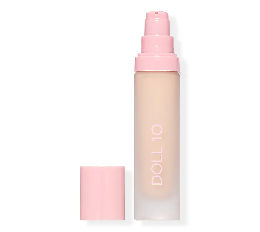 Doll 10 This Covers Everything Super Coverage Serum Makeup Fair 1.1 fl oz | Hydrating Full Coverage Foundation