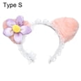 thumbnail image 1 of Doll Accessories DIY Head Decoration Headband Suspender Pants Cartoon Plush Toys Decor Brown Bear Denim Overalls TYPE S, 1 of 8