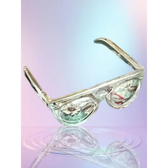 Doll Accessories Silver Sunglasses Shades Glasses