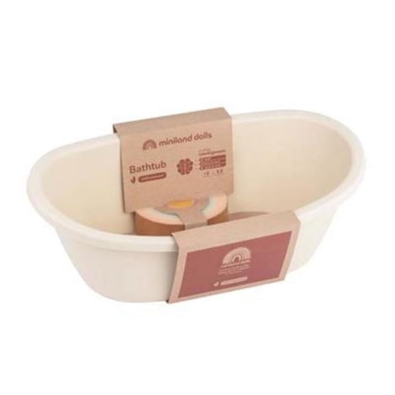 Doll Bathtub & Rainbow Sponge Set