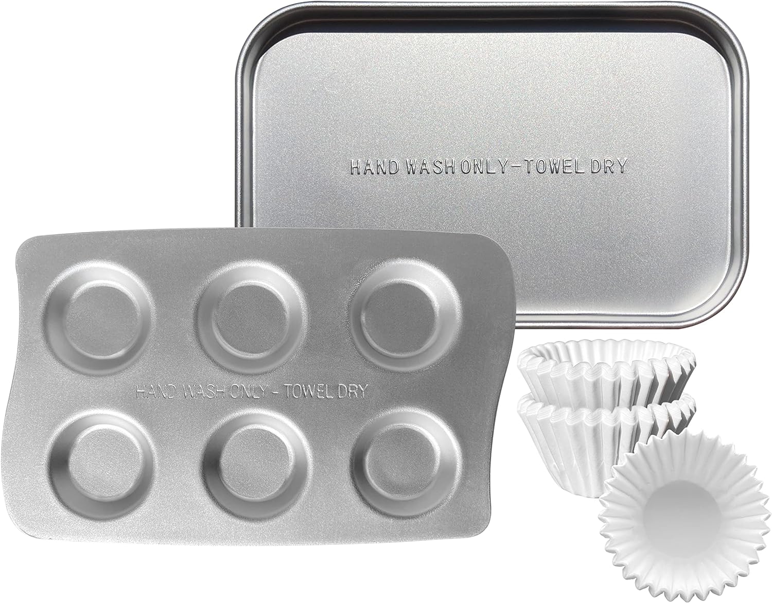 Doll Buddies Kid s Oven Pan Set Compatible with Easy Bake Ultimate Oven 2 Shaped Pans 75 Liners