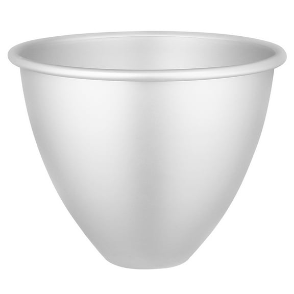 Tineasur Round Baking Mold Silver Aluminium Alloy 1Pcs 3.9In Doll Cake