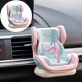 thumbnail image 1 of Doll Car Seat, Doll's Car Seat with Clip and Tabletop Display Doll's Seat Mini Seat for 17cm Dolls Pink, 1 of 8
