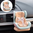 thumbnail image 1 of Doll Car Seat, Doll's Car Seat with Clip and Tabletop Display Doll's Seat Mini Seat for 17cm Dolls Yellow, 1 of 8