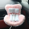 thumbnail image 1 of Doll Car Seat for 10-17cm Dolls with Air Vent Clip and Desktop Stand, Cute Functional Car Ornament for Blind Box Doll Fans, Collectors, 1 of 8