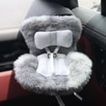 thumbnail image 1 of Doll Car Seat for 10-17cm Dolls with Air Vent Clip and Desktop Stand, Cute Functional Car Ornament for Blind Box Doll Fans, Collectors, 1 of 8