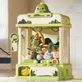 thumbnail image 1 of Doll Catcher Machine, Dragon Themed Extra Large Size Tabletop Claw Game With Plush Toy Assortment, 1 Set Of Interactive Toys For Teens, Decorative Green Accents, 1 of 4