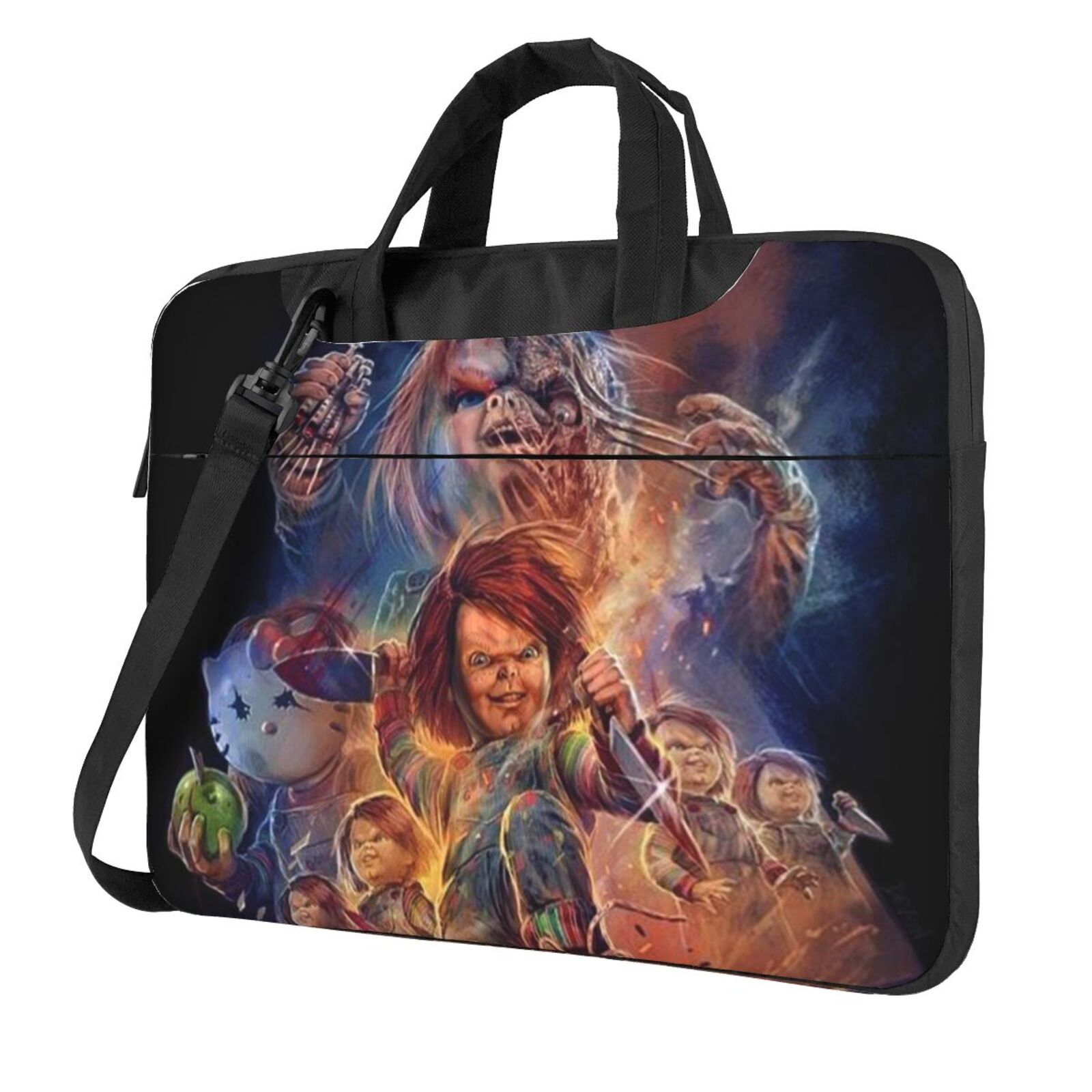 Chucky Customize Computer Case Doll Chucky Horror Laptop Bag Portable Shoulder Laptop Case Sleeve ...