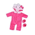 thumbnail image 1 of Doll Clothes, 18 Inch Doll Outfits, Casual Wear Doll Clothes Set for 17-19 Inch Dolls, Realistic Bodysuit with Shoes, 100% Safe Fabric, Washable and Stylish Decorative Clothing, 1 of 7