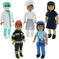 thumbnail image 1 of Doll Clothes - 22 Pieces - 5 Sets - Labor & Career Outfit Sets Fits American Girl Dolll And Other 18 Inch Dolls, 1 of 2