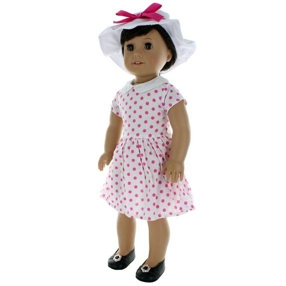 Doll Clothes - 60's Style Dres Outfit Fits American Girl & Other 18 Inch Dolls