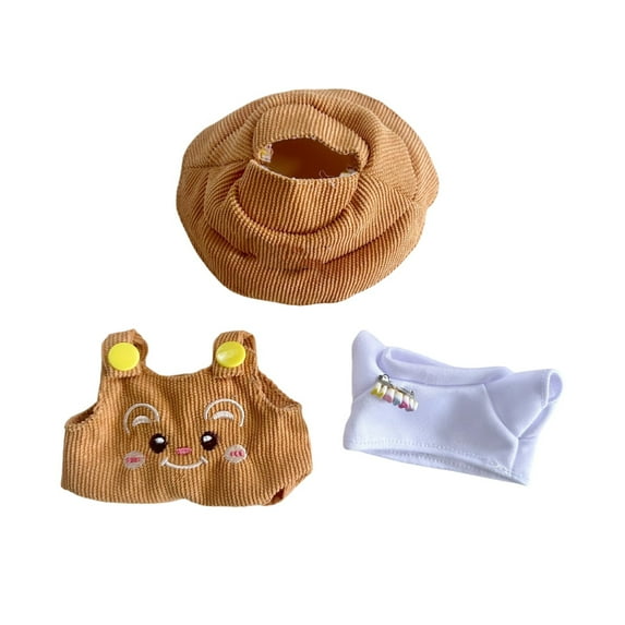 Doll Clothes, Cute Outfit for 17 Cm/6.7 Inches Clothes, Premium Doll Onesie for Dress up Unique Style, Exquisite Accessories for Display or Collectors