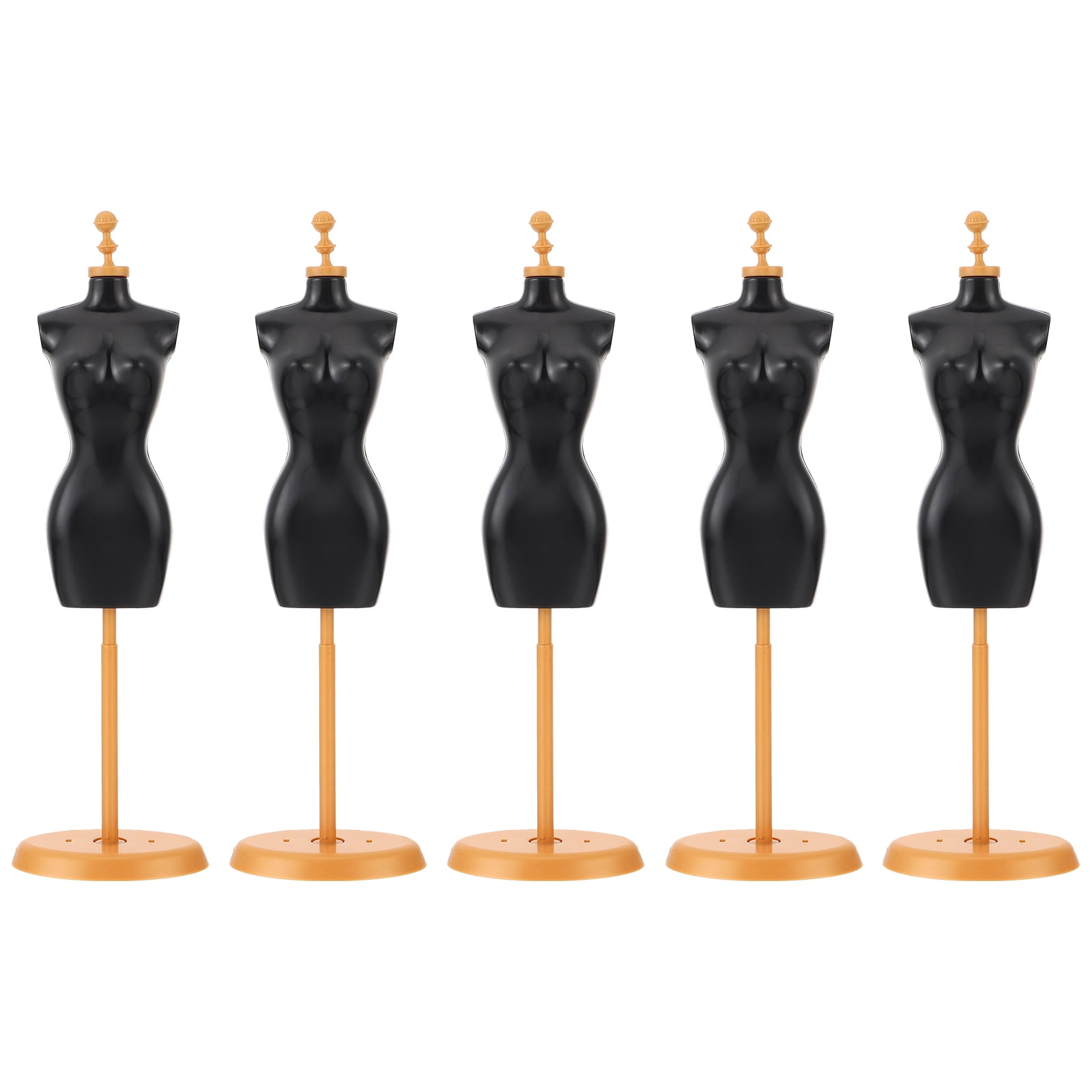 Doll Clothes Display Rack 5pcs Mannequin Stand Desktop Doll Dress Stand