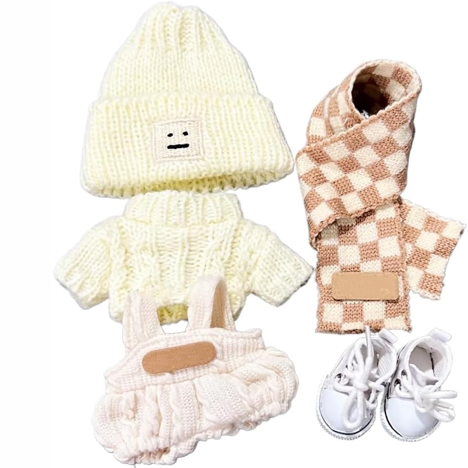 Labu Puppenkleidung Set - 6-teiliges Fashion Set Für Puppen