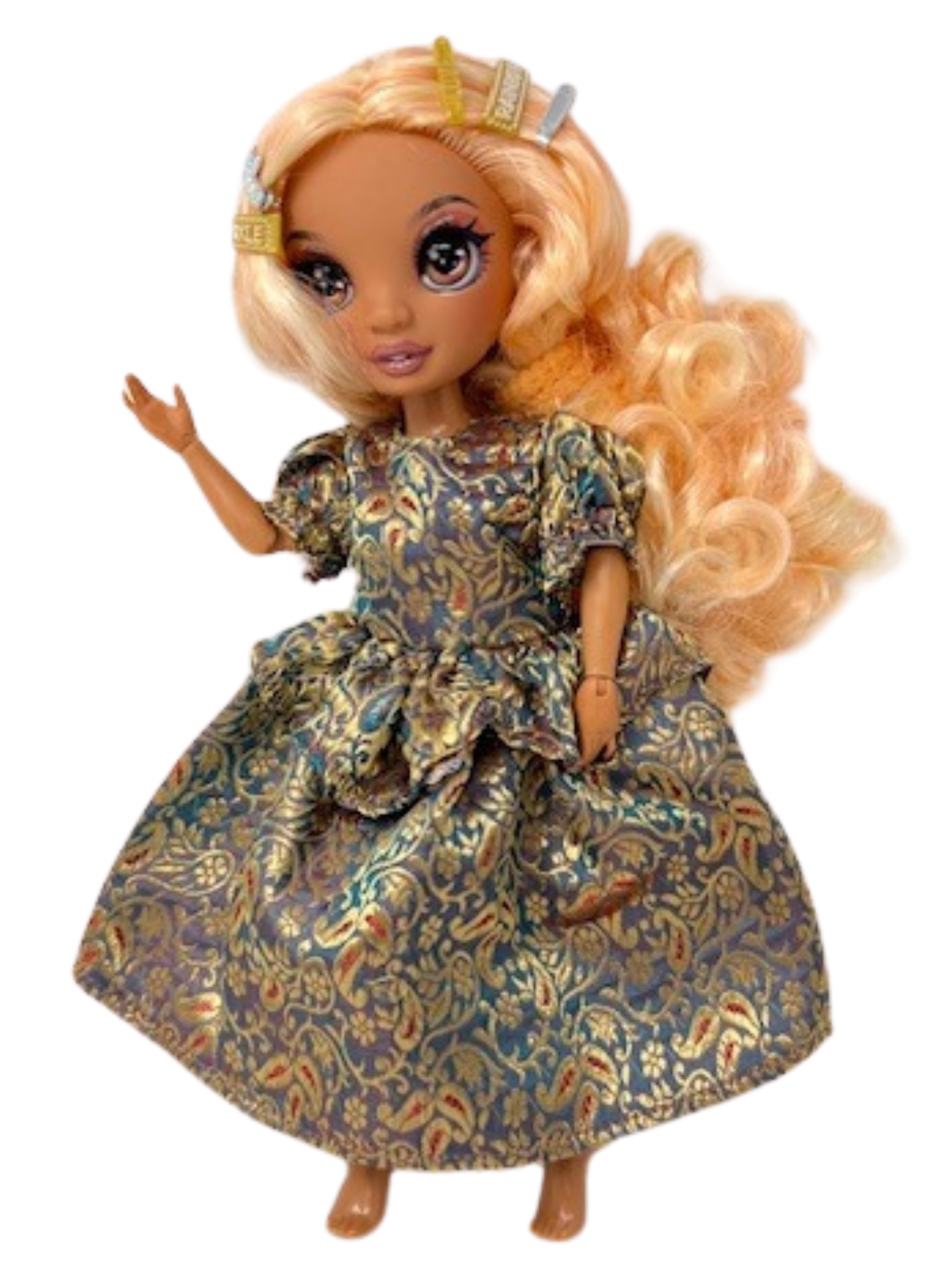 Doll Clothes Superstore Brocade Gown Compatible With LOL OMG And