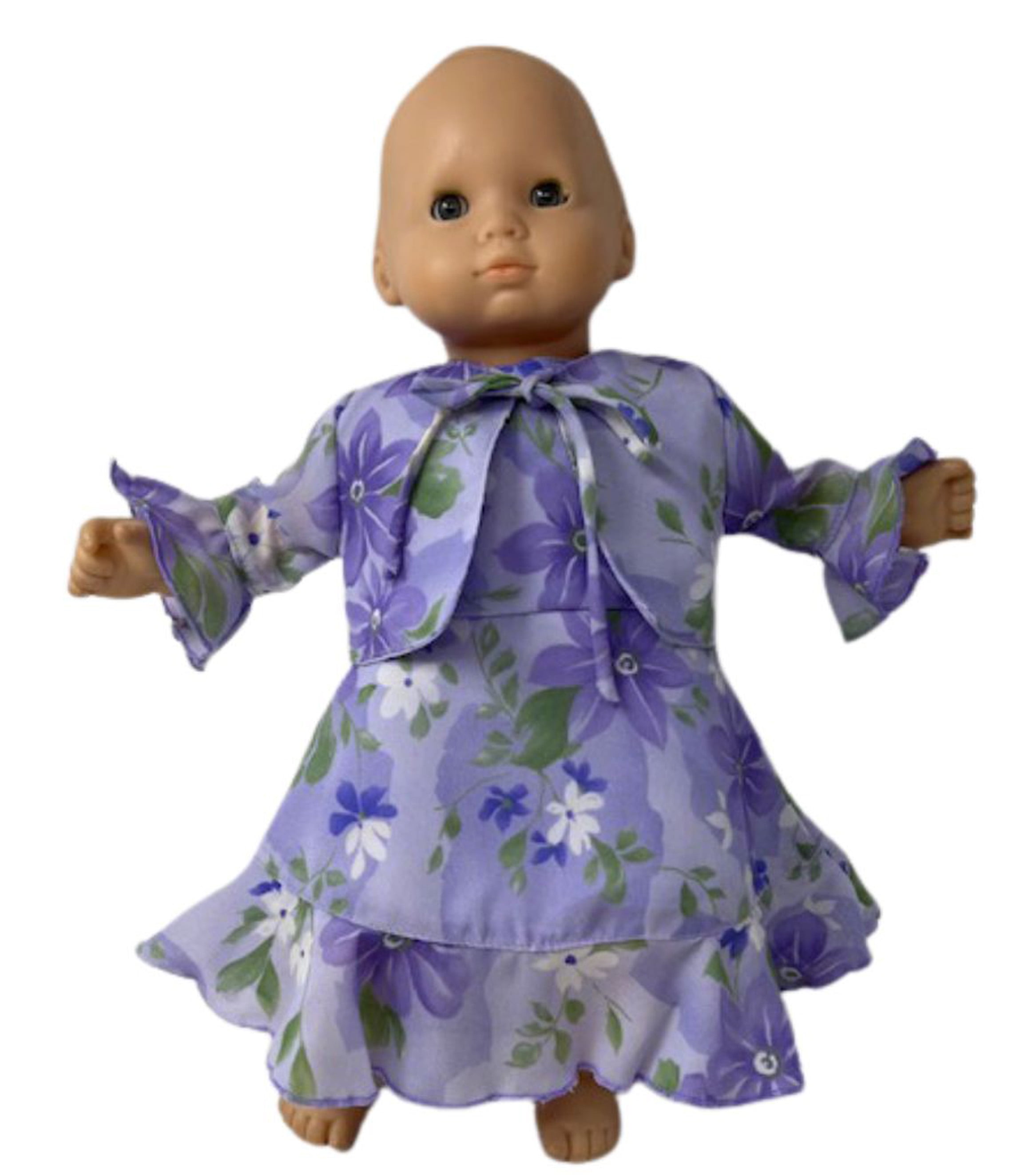 Doll Clothes Superstore Chiffon Dress With Jacket Fits 15 Inch Baby
