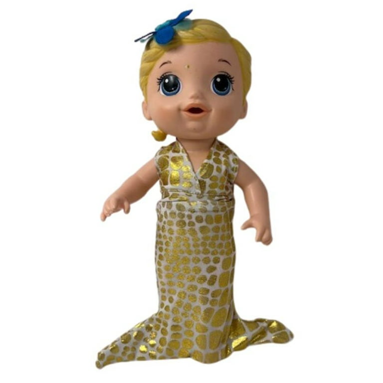 Doll Clothes Superstore Golden Mermaid Outfit Compatible With 12 