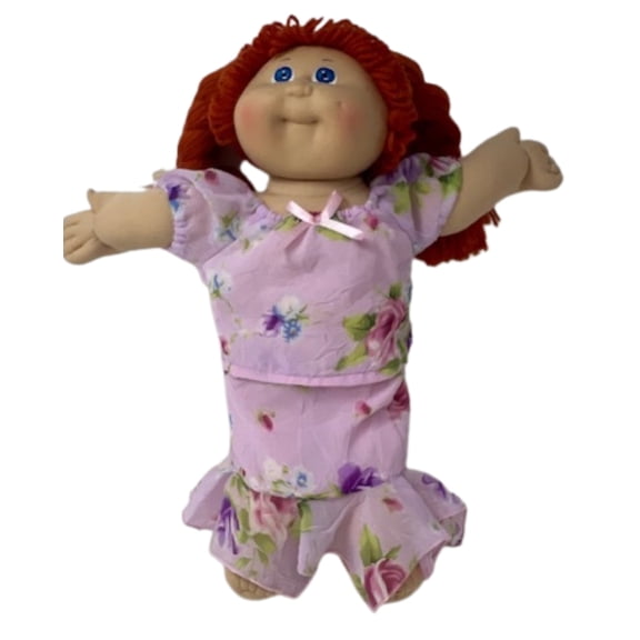 Doll Clothes Superstore Handmade Lavender Floral Chiffon Skirt & Blouse for 18-Inch Dolls