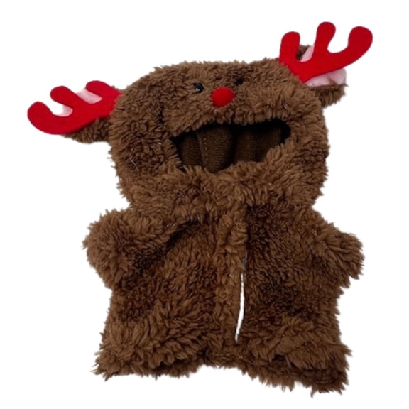 Doll Clothes Superstore Ho Ho Ho! 17cm Dressed as Rudolph the Reindeer