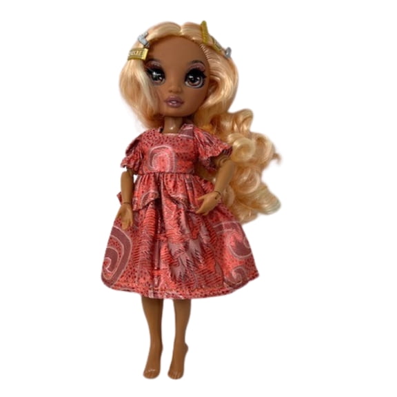 Doll Clothes Superstore Mango Princess Dress Compatible Fit For Rainbow High Fashion Dolls