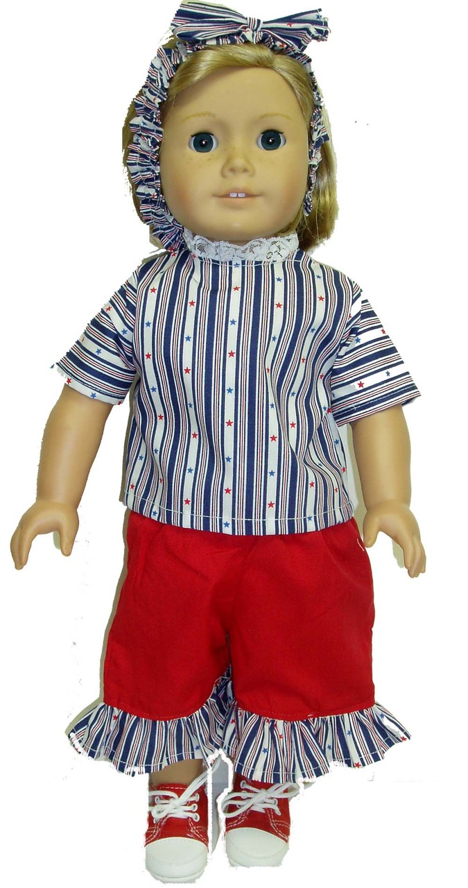 Doll Clothes Superstore Stars n Stripes For 18 Inch Girl Dolls Like