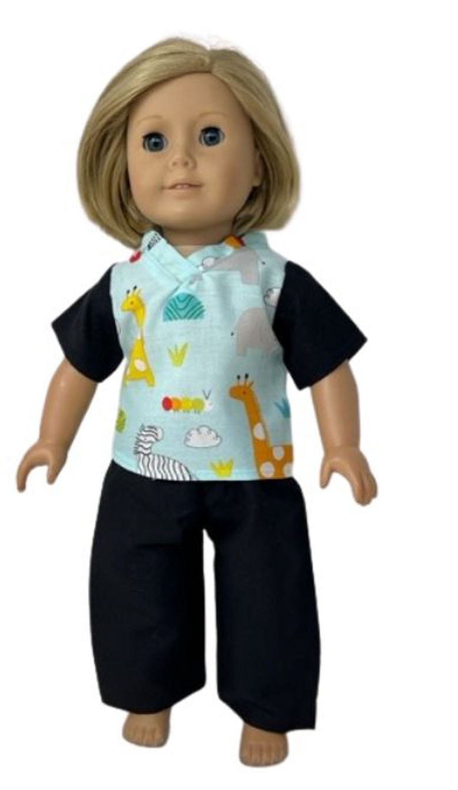 Doll Clothes Superstore Zoo Animal Scrubs For Boy Or Girl 18 Inch Dolls