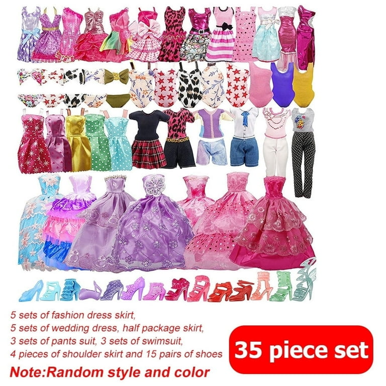 Barbie shoes and clothes sale