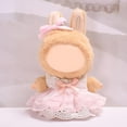 thumbnail image 1 of Doll Clothes for Labubu – Handmade Crochet Outfit for 17cm Labubu, Premium Dress with Accessories, Cute Clothes for Collectible Dolls, 1 of 5