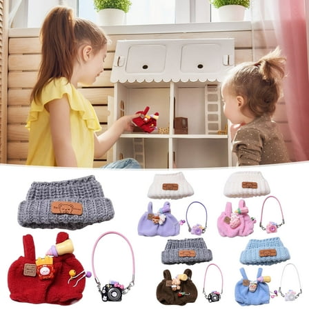 Doll Clothes under $5! Cagogo 17cm Doll Clothing Set, Fashion Outfits for Mini Dolls, Cute Doll Accessories Package, Collectible Doll Wardrobe Items