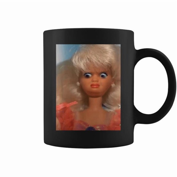 Doll Disgusted Face Meme Coffee Mugs