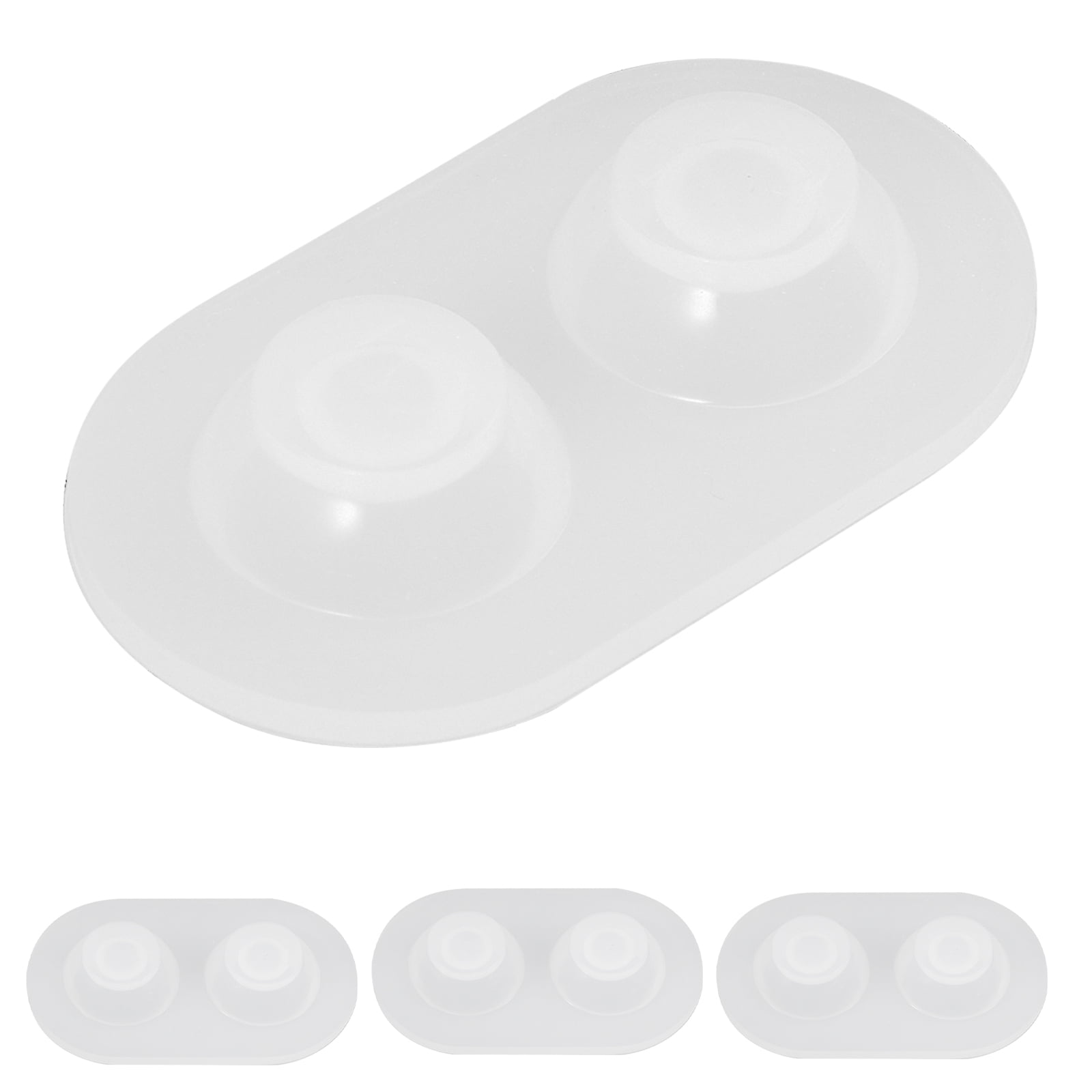 Doll Eye Mold 4 Pcs Plush Animal Safety Eyes Silicone Molds for DIY