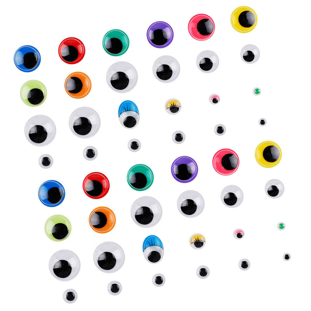 Doll Eyes Kawaii Safety Plastic for Crochet Animals Adhesive Crafts