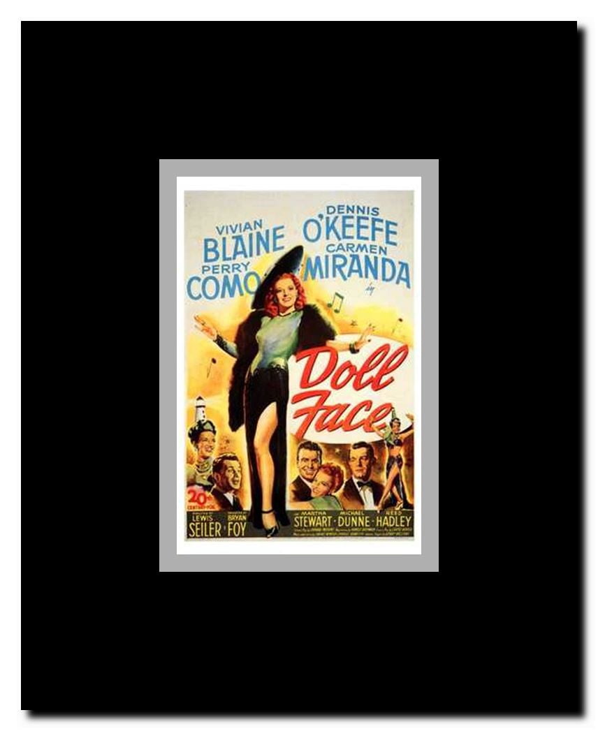 Doll Face Framed Movie Poster