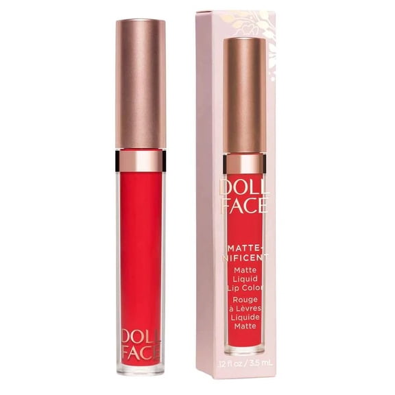 Doll Face, Matte-nificent Matte Liquid Lip Color Snap, 0.12 Ounce