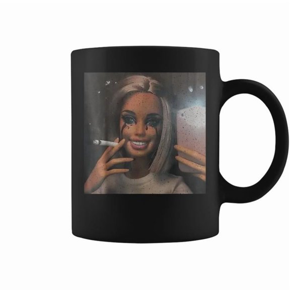 Doll Face Selfie Meme Coffee Mugs