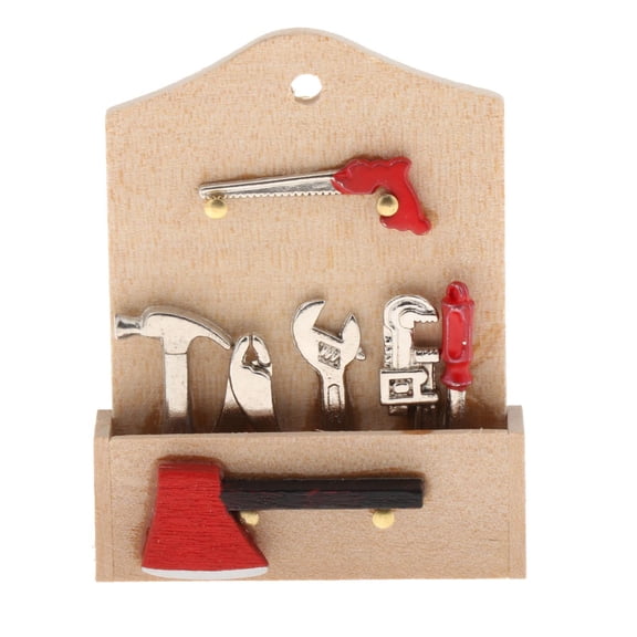 Doll Furniture 1:12 Scale Dollhouse Miniature Hand Tool Toy Furniture Accessory