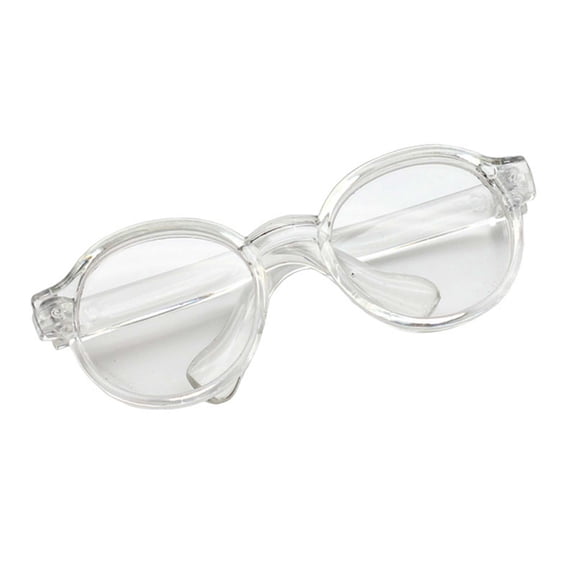 Doll Glasses for 2025 Accessories - Eyewear for Dolls in Dolls & Accessories category,2.48x0.87 inch,White