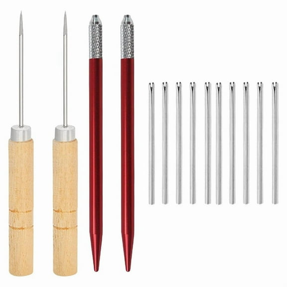 Doll Hair Rooting Accessories Set for Crafting, Doll Hair Rerooting Tool with 10x0.8mm Needles