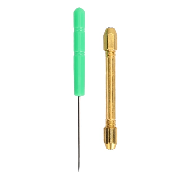 Doll Hair Rooting Kit DIY Wig Making Tool Set with Alloy Handle Needles Awl