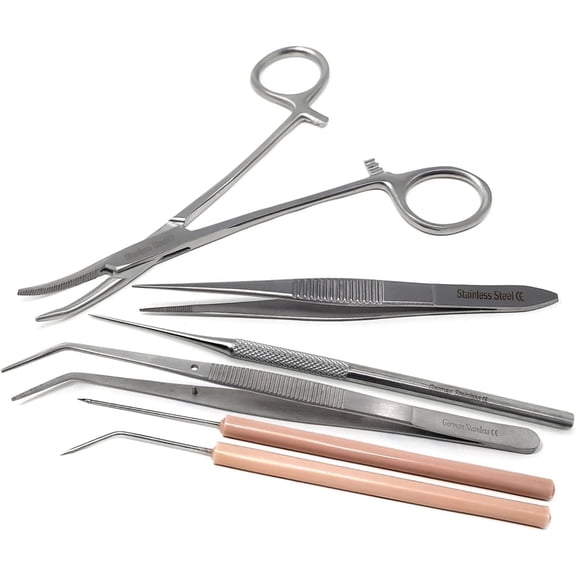 Doll Hair Rooting Tools, Doll Making Supplies, Doll Hair Rooting DIY Making, Spare Parts, 6 Pcs Set, Easy to Use