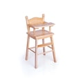 thumbnail image 1 of Doll High Chair - Natural, 1 of 4