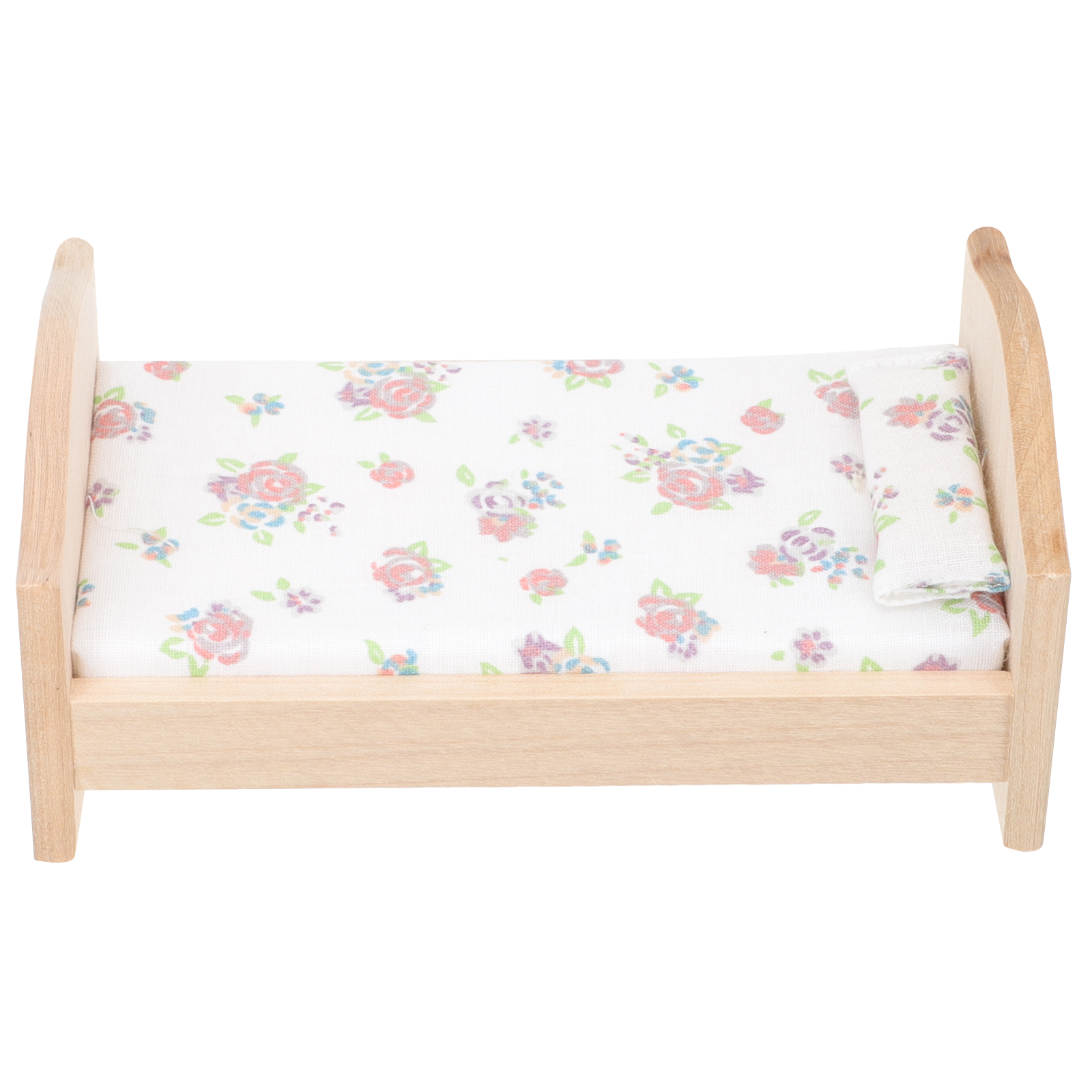 Doll House Cot Decor Mini House Bed Miniature Bed Doll House Bed Doll