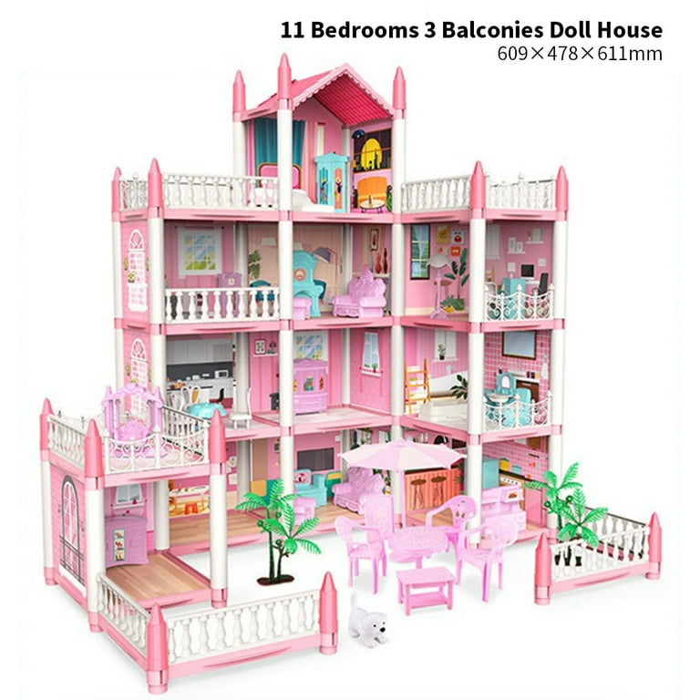 DIY - Como fazer a Casinha da Barbie - Passo a Passo - Casinha de