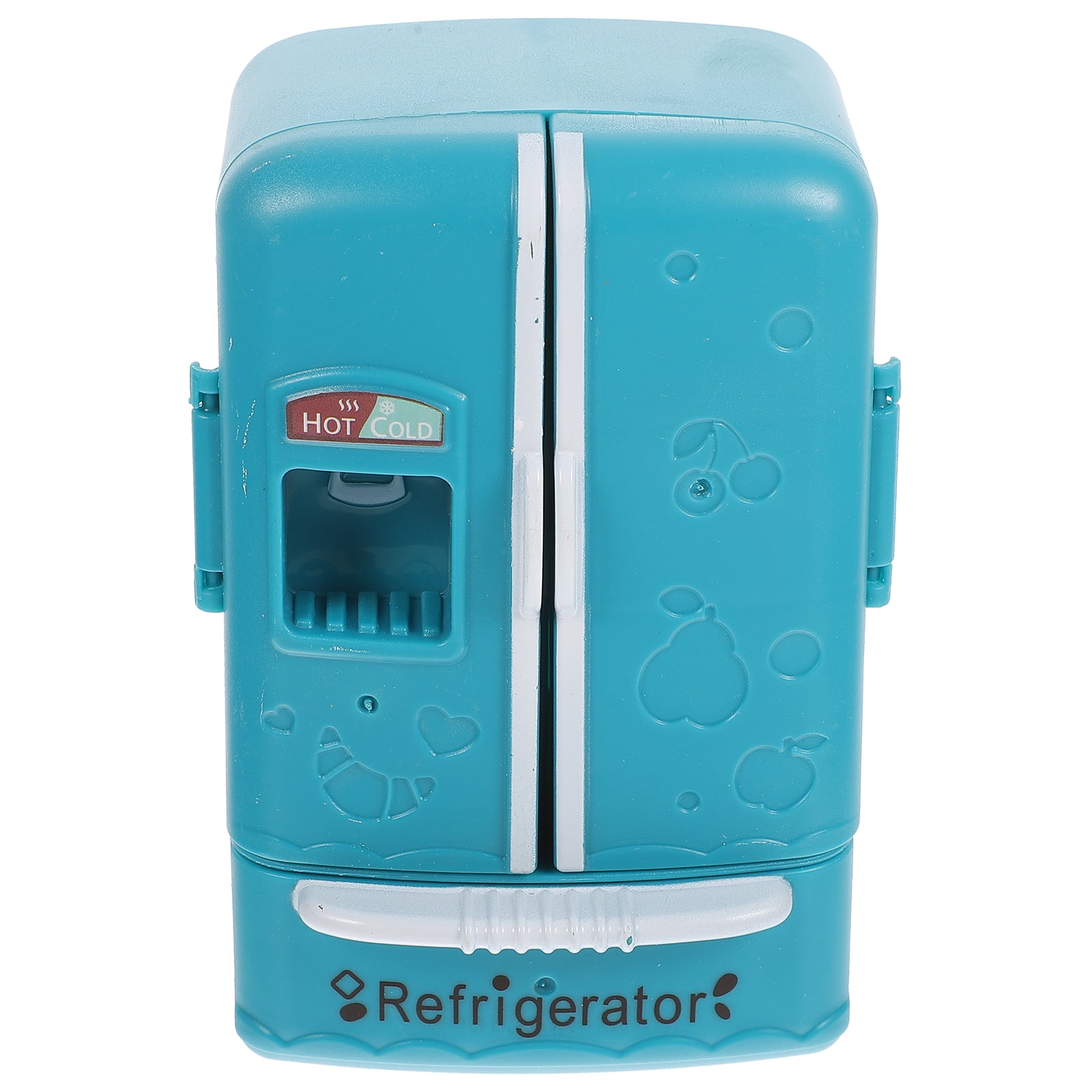 Doll House Mini Simulation Doubleopen Refrigerator Miniature Kitchen