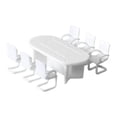 thumbnail image 1 of Doll House Mini Sofa 1:50 Mini Furniture Sand Table Building Model Resin Material for Diorama Scenes, 1 of 6